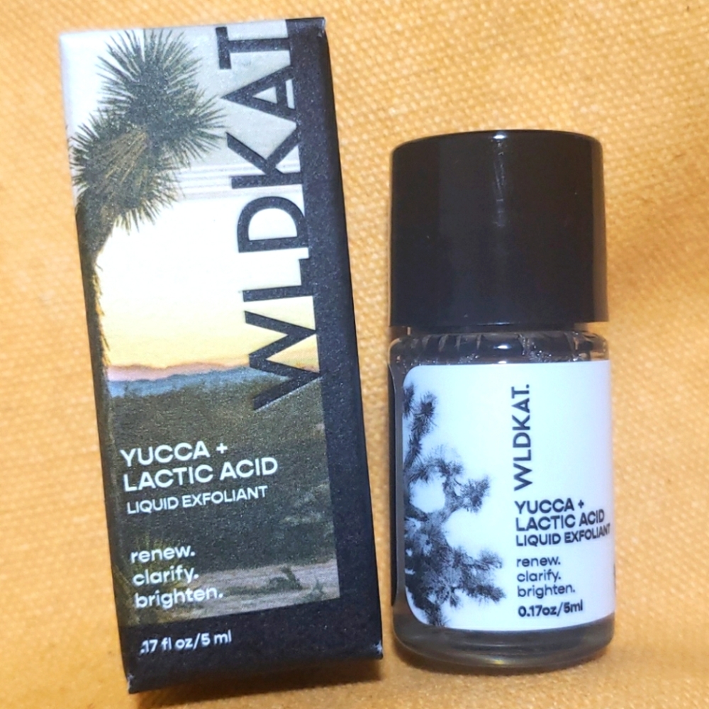 WLDKAT YUCCA + LACTIC ACID LIQUID EXFOLIANT.